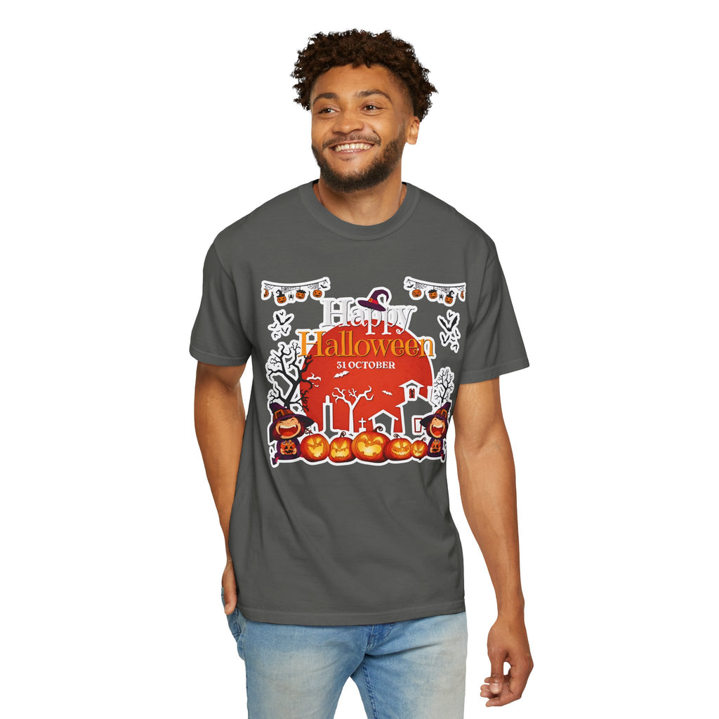 Happy Halloween Haunted House T-Shirt