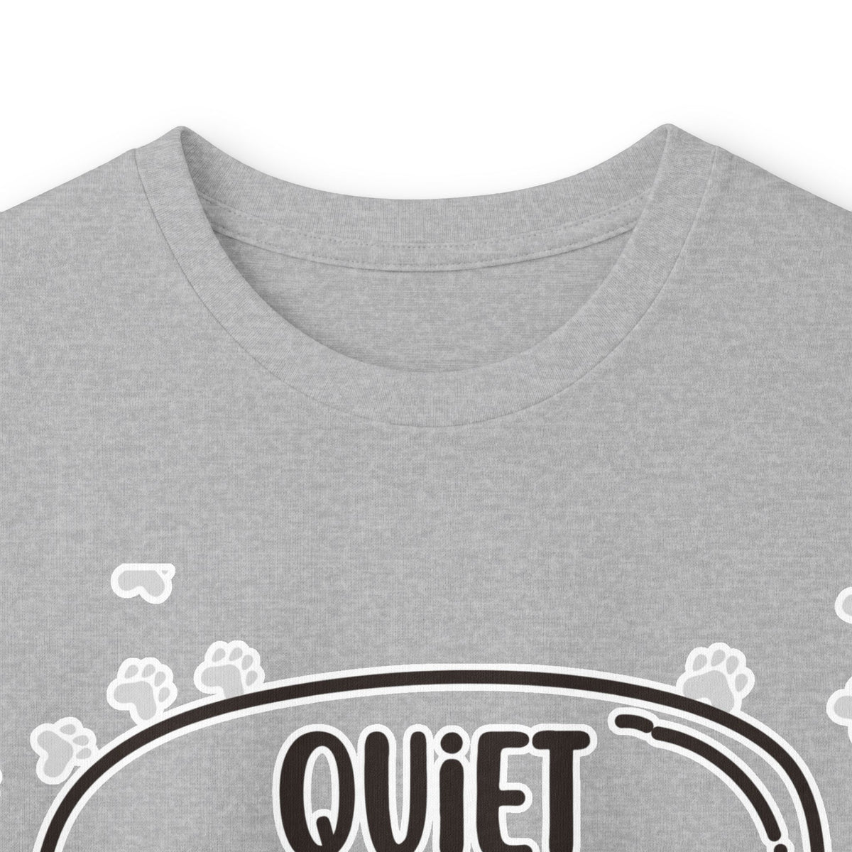 Quiet Grace Cat Long Sleeve Tee — Cute Kitty Photo Shirt