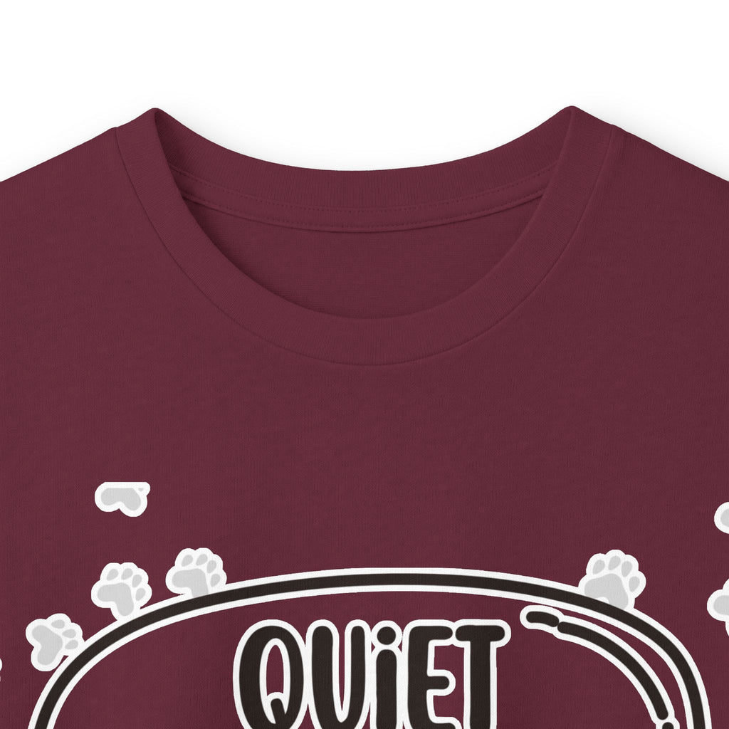 Quiet Grace Cat Long Sleeve Tee — Cute Kitty Photo Shirt