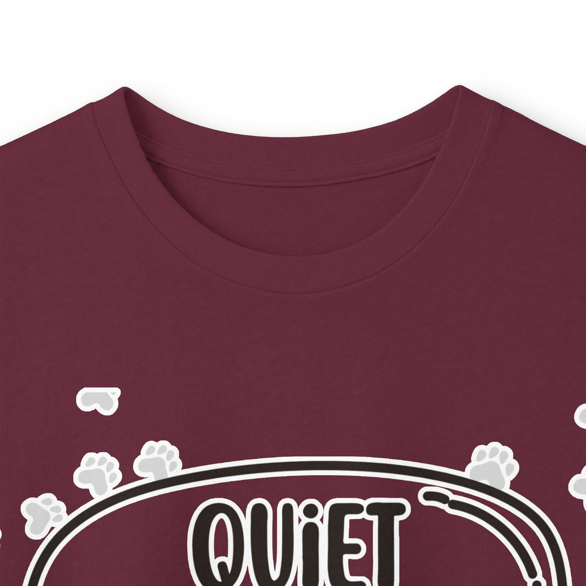 Quiet Grace Cat Long Sleeve Tee — Cute Kitty Photo Shirt