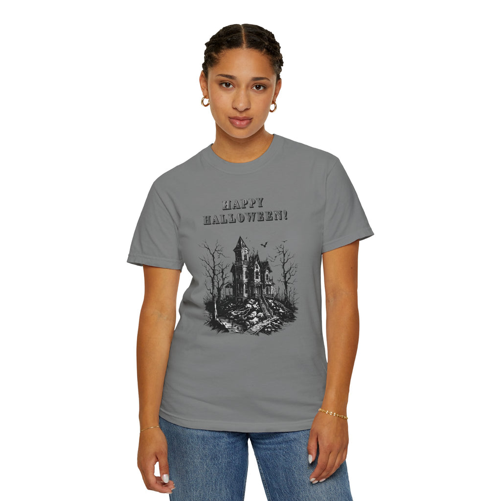 Happy Halloween Haunted House T-Shirt