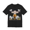 Halloween Haunted House T-Shirt — "Happy Halloween" Pumpkin Spooky Tee