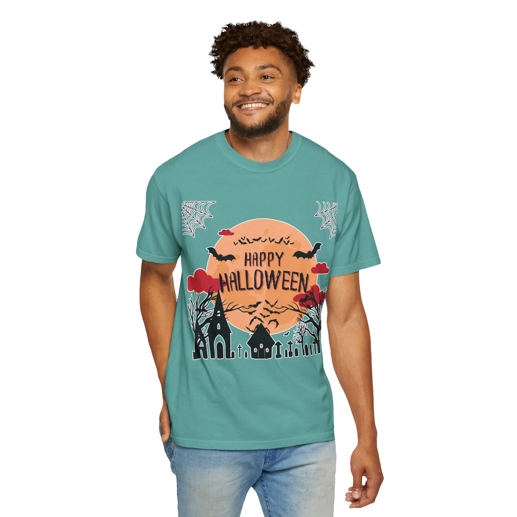 Happy Halloween Haunted Village T-Shirt