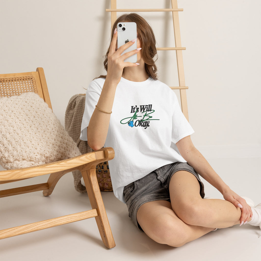 "It’s Will Be Okay" Comfort Tee — Inspirational Casual T-Shirt