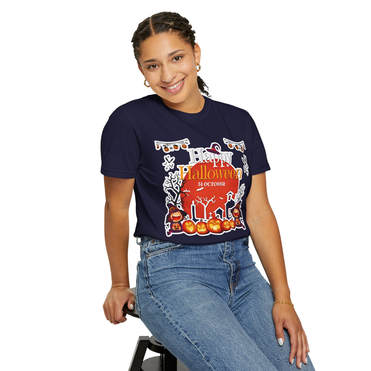 Happy Halloween Haunted House T-Shirt