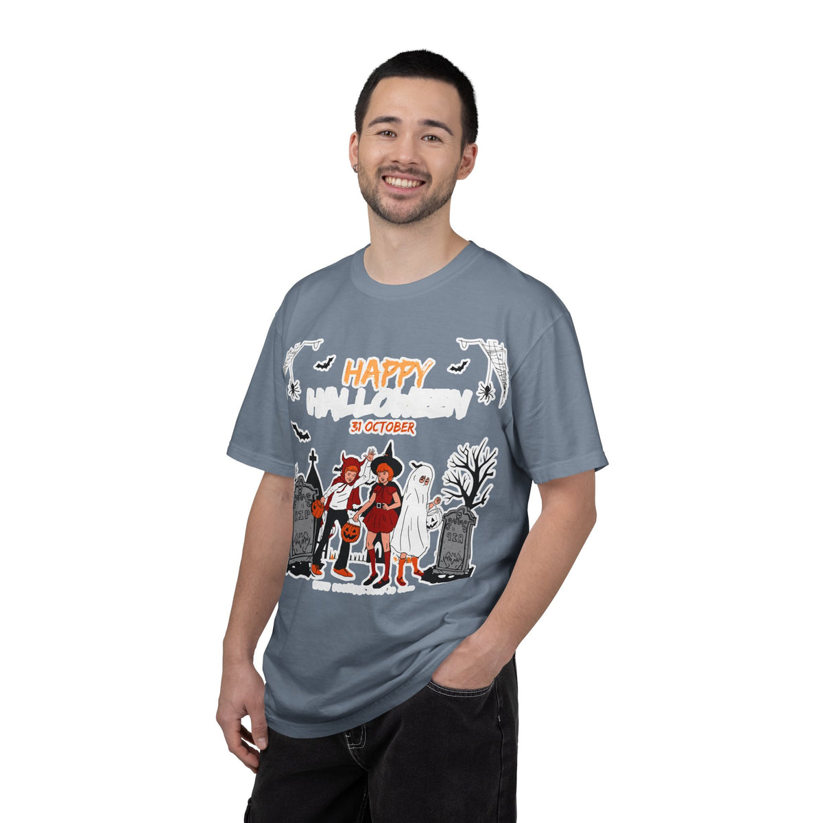 Halloween Kids Costume Tee — "Happy 31 October" Trick-or-Treat Shirt