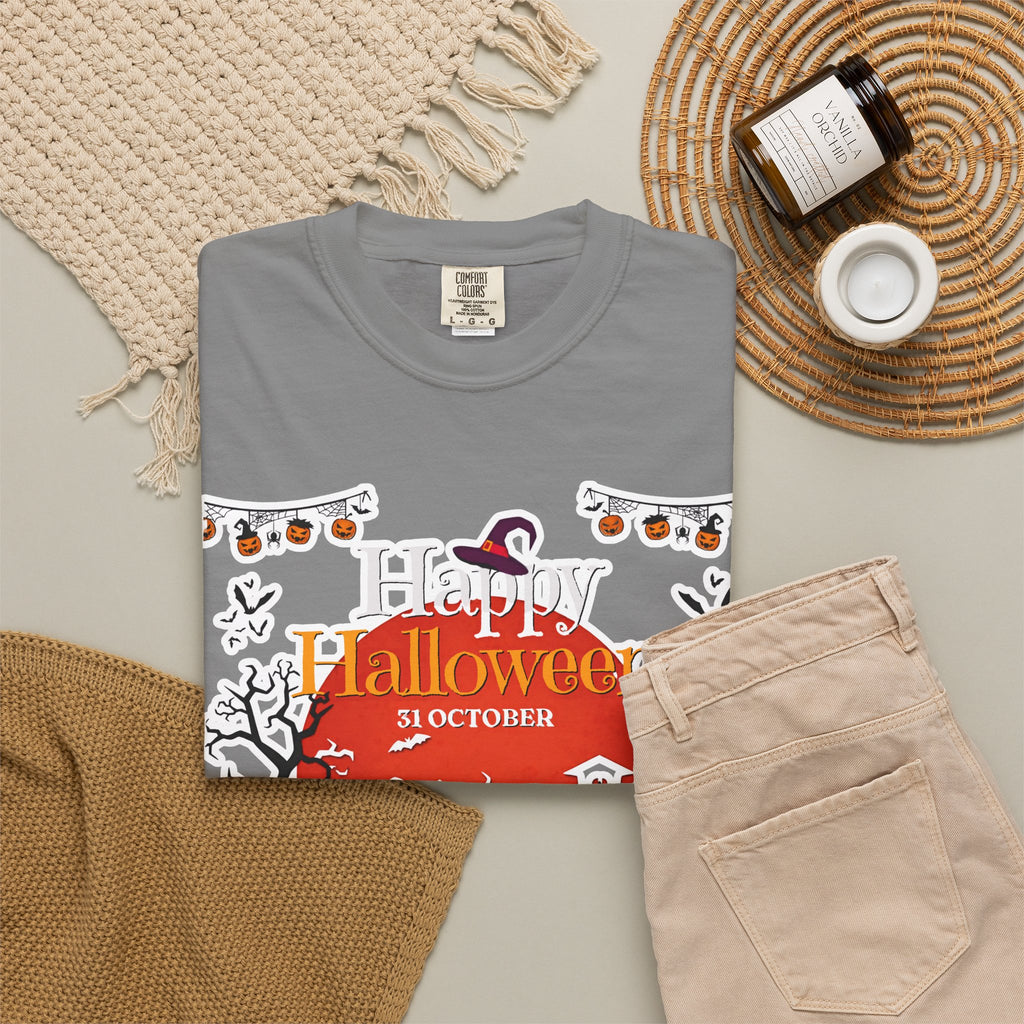 Happy Halloween Haunted House T-Shirt