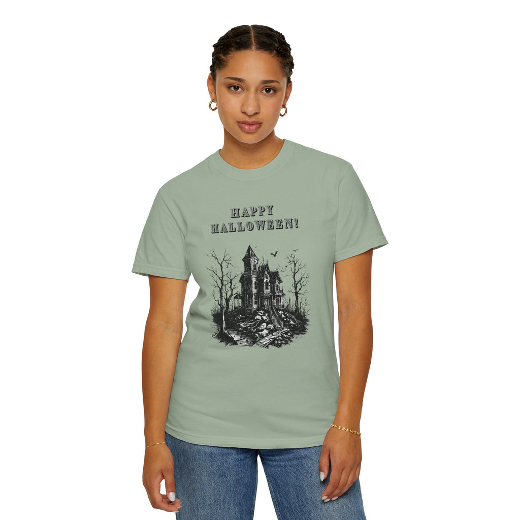 Happy Halloween Haunted House T-Shirt