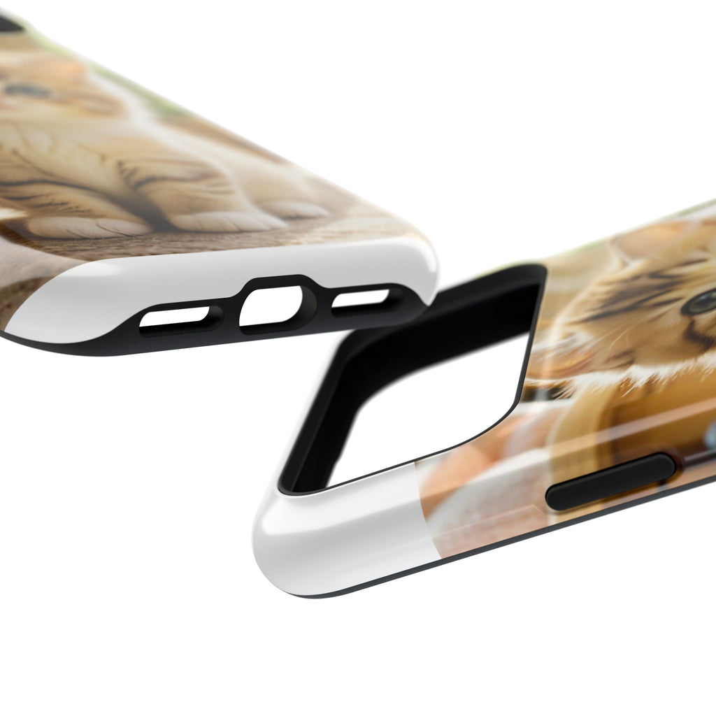 Cute Kitten Magnetic Impact-Resistant Phone Case