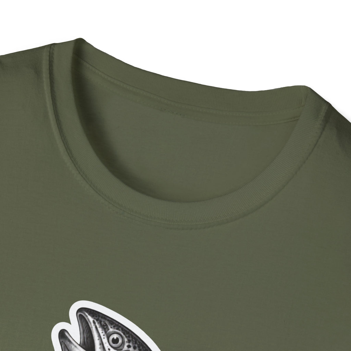 Salmon Gentleman T-Shirt — Dapper Fish Graphic Tee