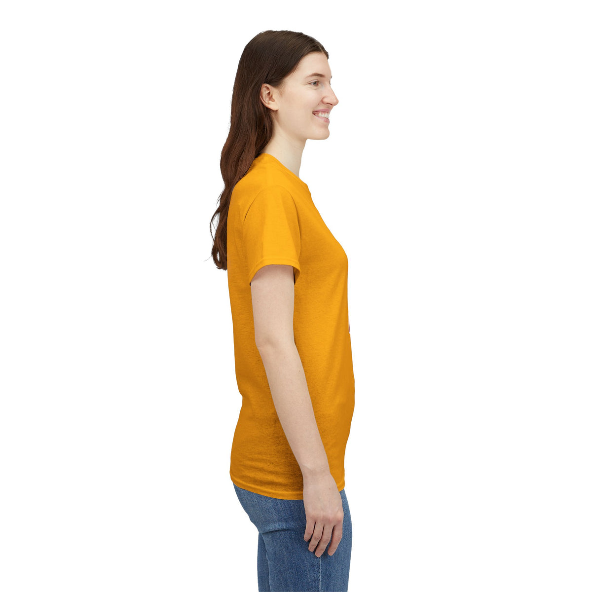 T-Shirt — I Live, I Study Graphic Tee (Minimalist Floral Collage)