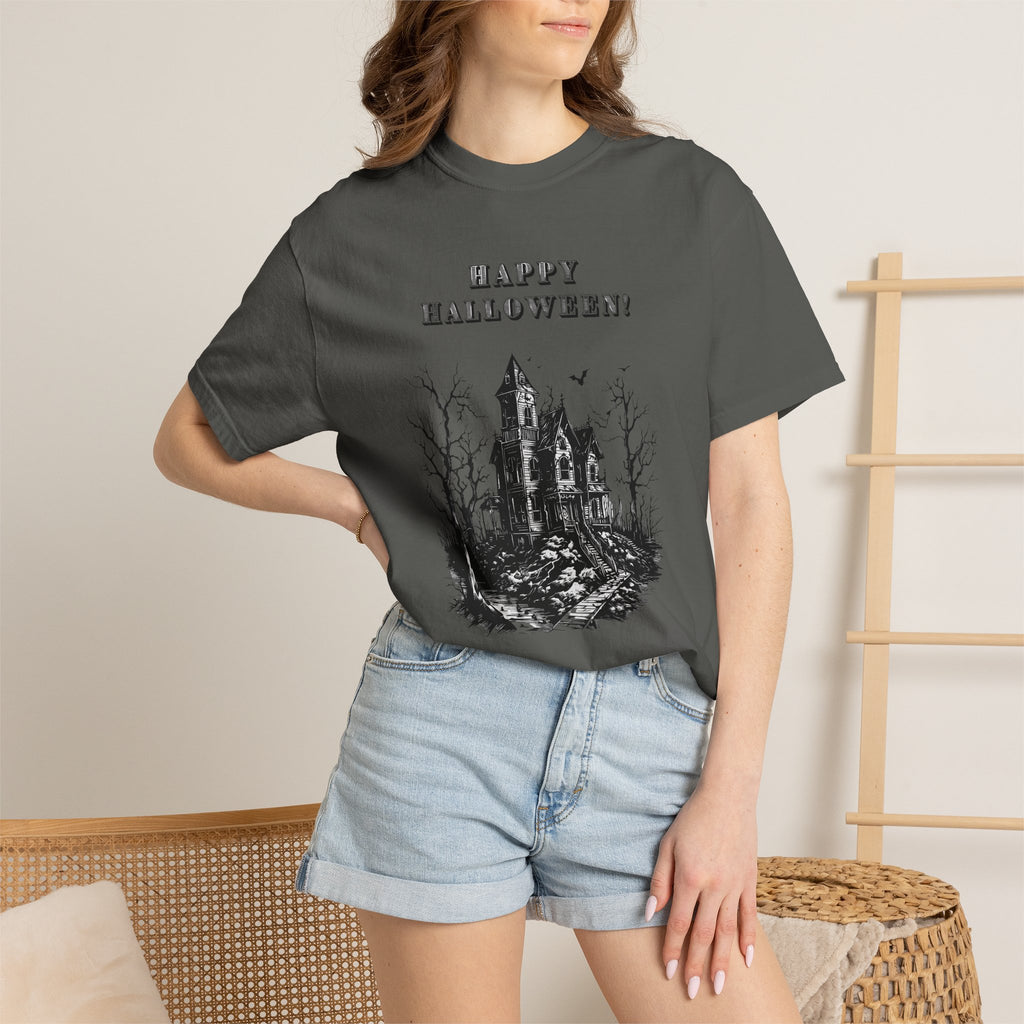 Happy Halloween Haunted House T-Shirt