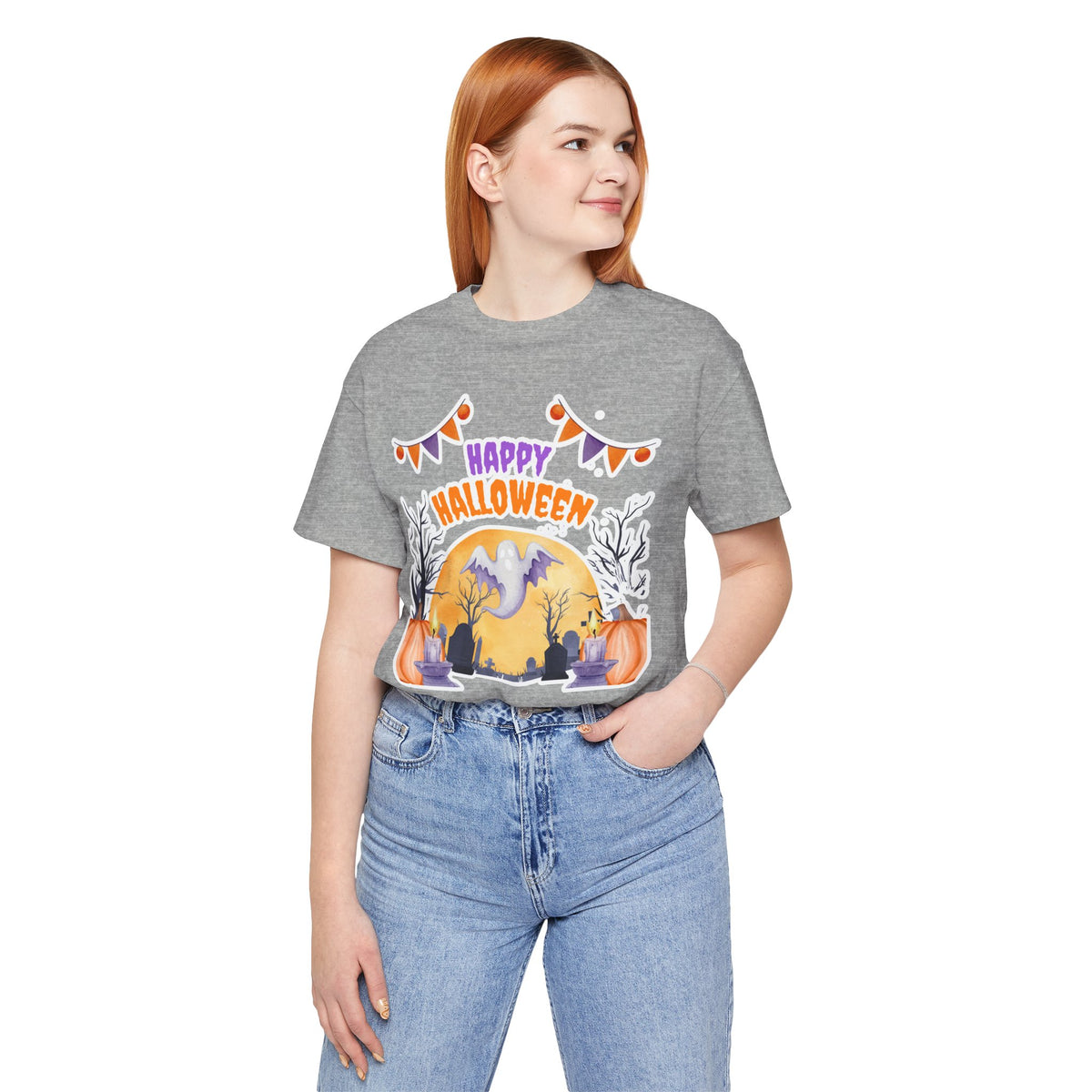 Happy Halloween Ghost T-Shirt