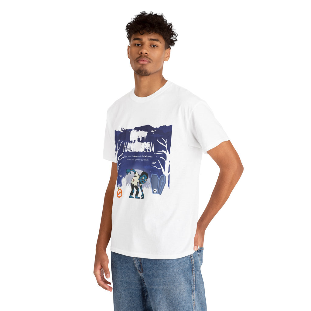 Happy Halloween Cute Witch T-Shirt — Halloween Graphic Tee for Kids & Adults