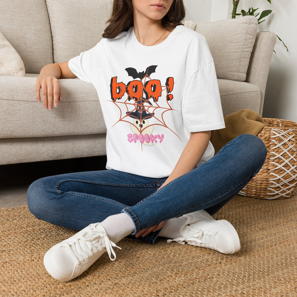 Boo! Spooky Bat Halloween T-Shirt