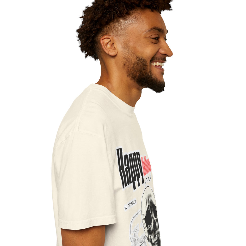 Happy Halloween Skull T-Shirt — Graphic Halloween Tee