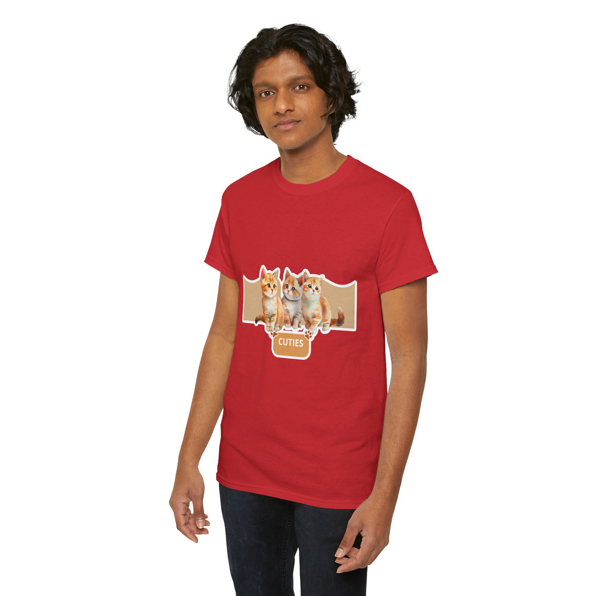 Cute Kittens "Cuties" T-Shirt - Adorable Cat Graphic Tee for Cat Lovers