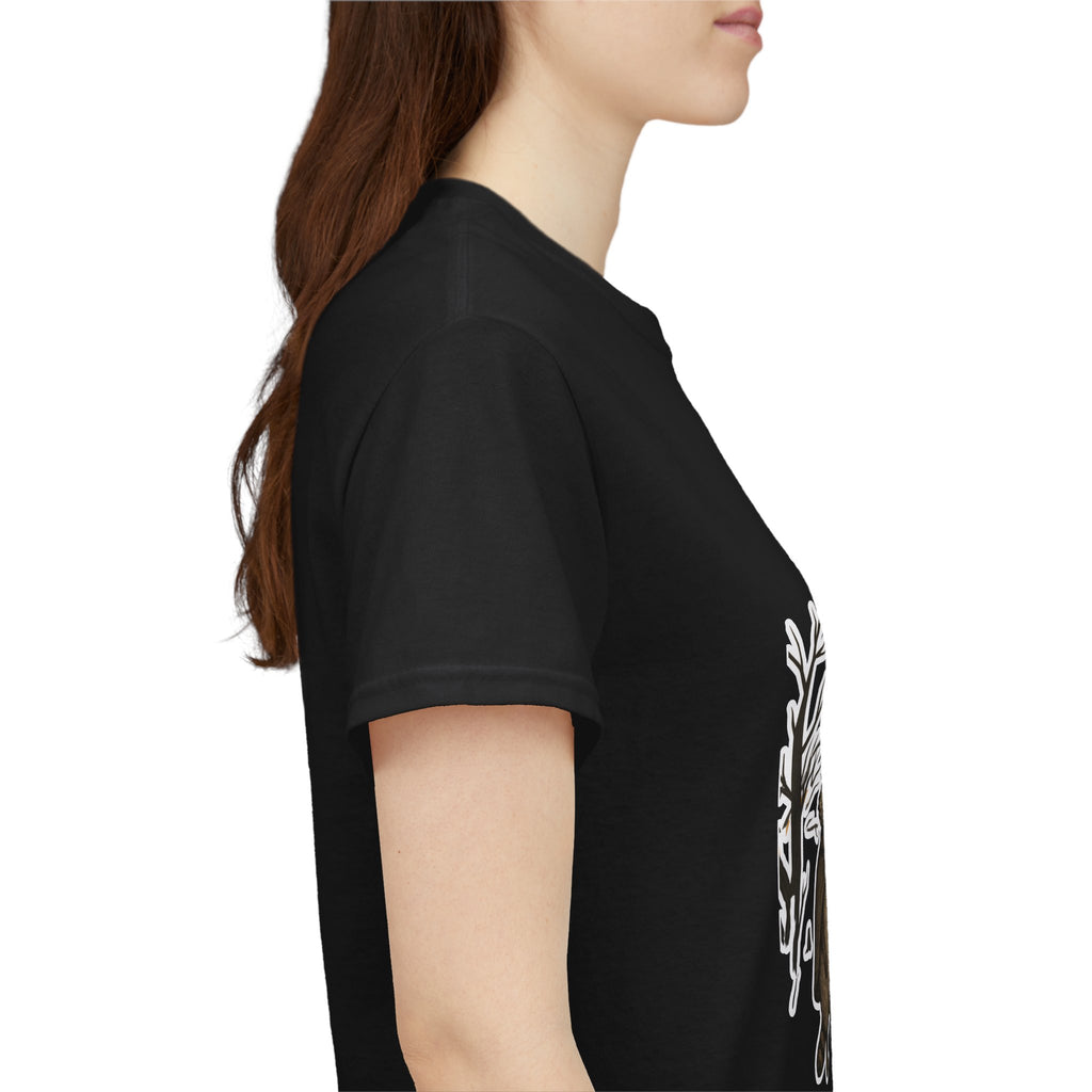 Halloween Raccoon Ghost Pumpkin T‑Shirt — Cute Spooky Costume Trio Tee
