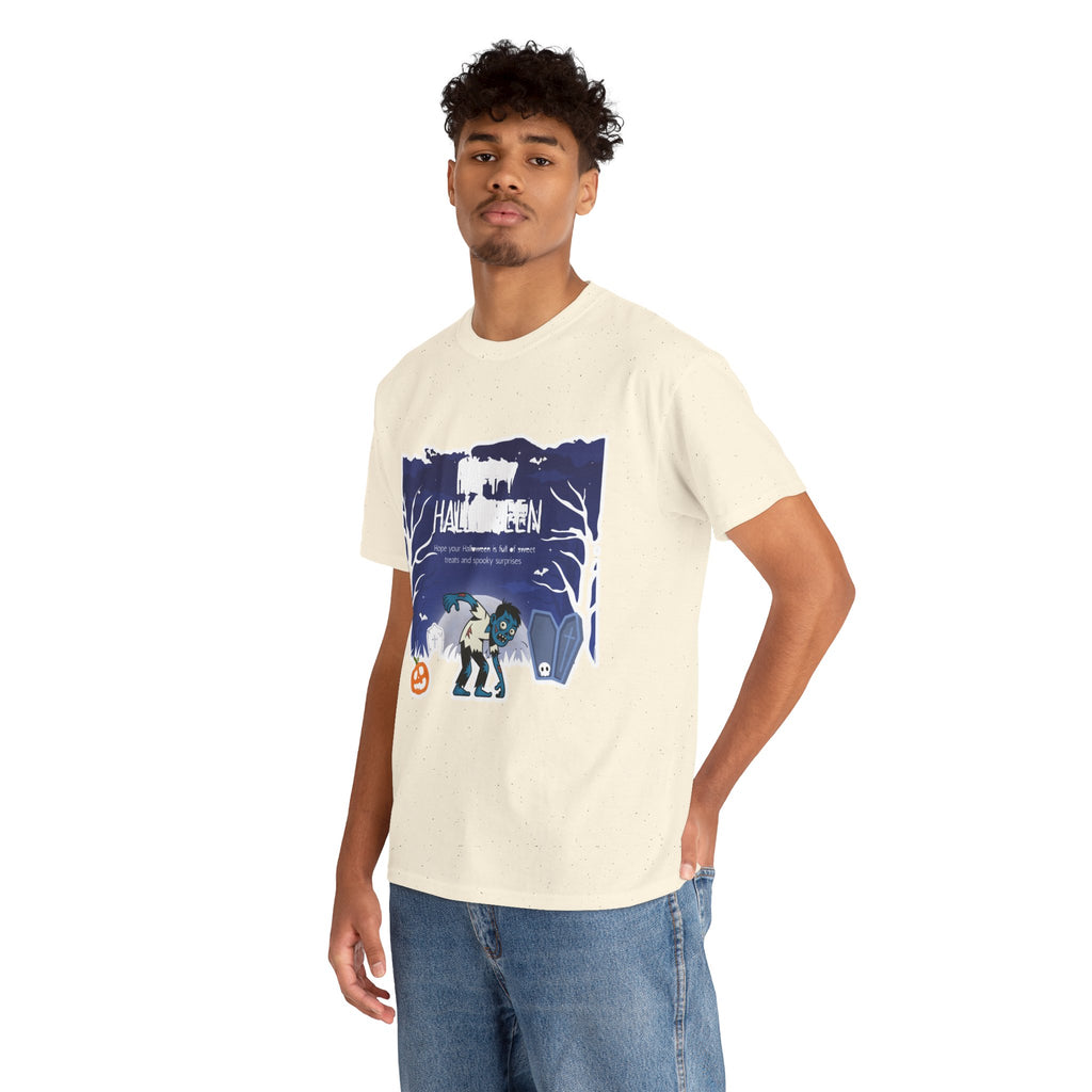Happy Halloween Cute Witch T-Shirt — Halloween Graphic Tee for Kids & Adults