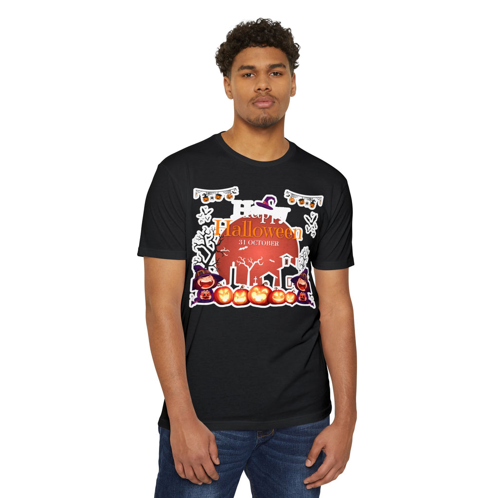 Halloween Pumpkin Haunted House T-Shirt