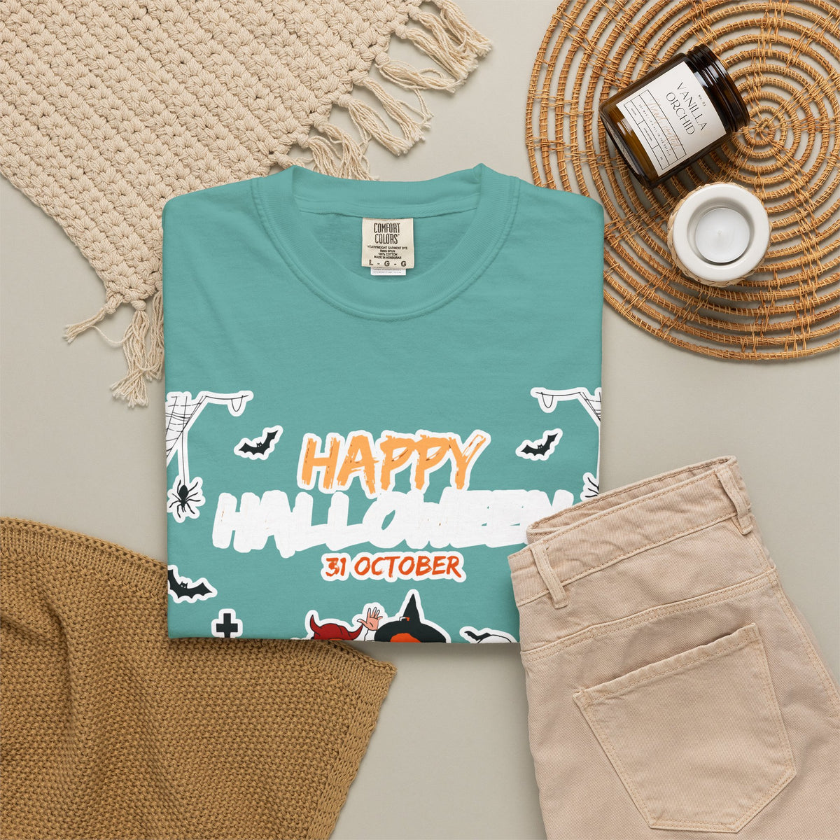 Halloween Kids Costume Tee — "Happy 31 October" Trick-or-Treat Shirt