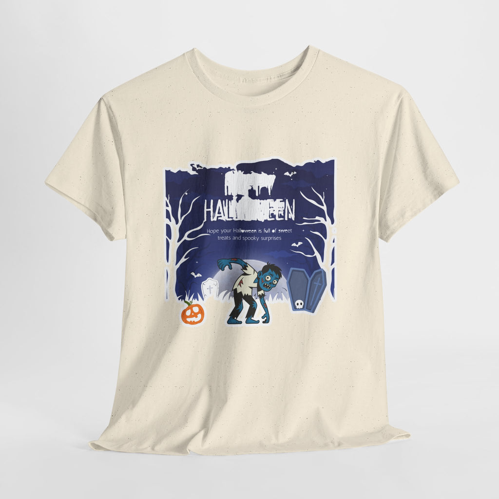 Happy Halloween Cute Witch T-Shirt — Halloween Graphic Tee for Kids & Adults