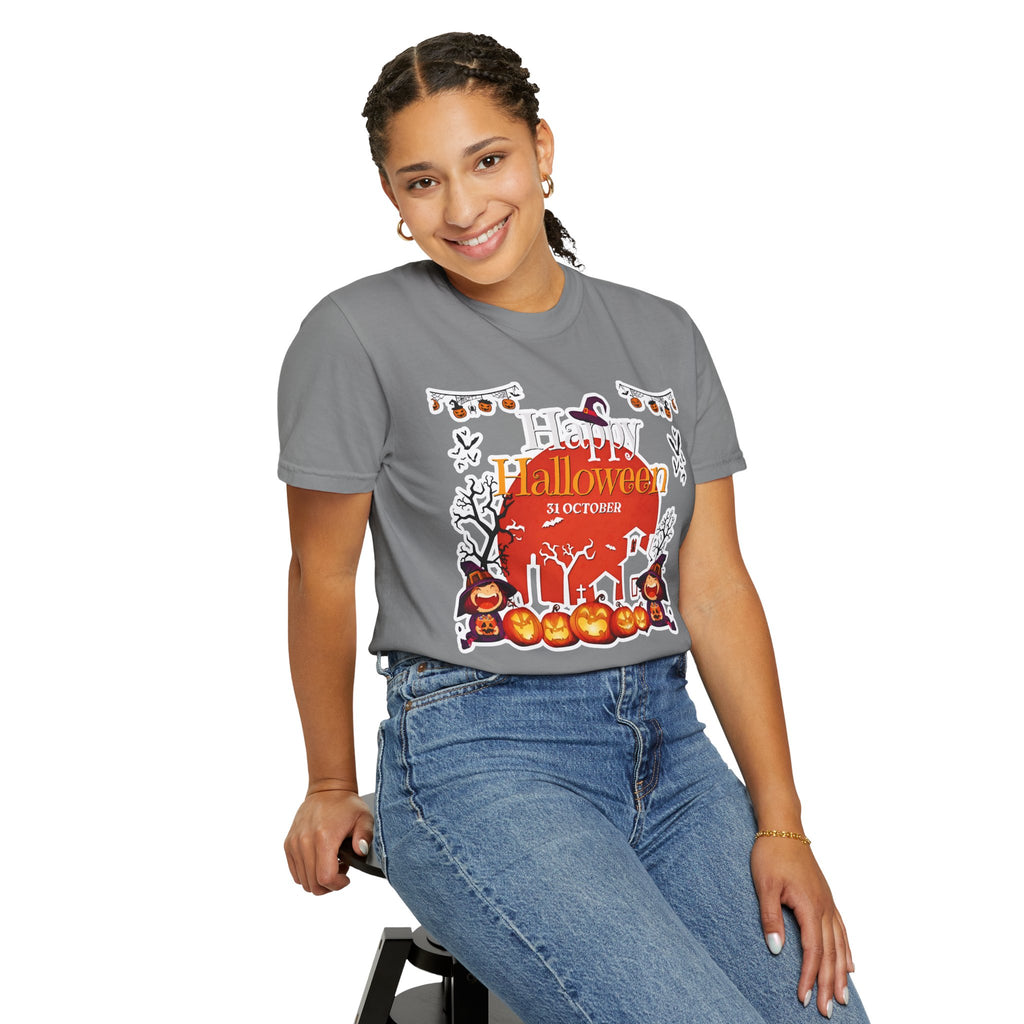 Happy Halloween Haunted House T-Shirt