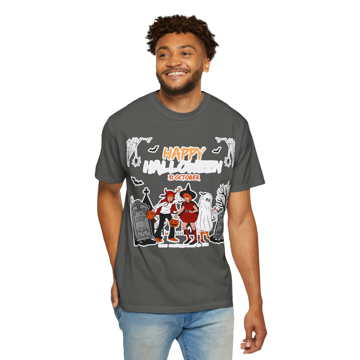 Halloween Kids Costume Tee — "Happy 31 October" Trick-or-Treat Shirt