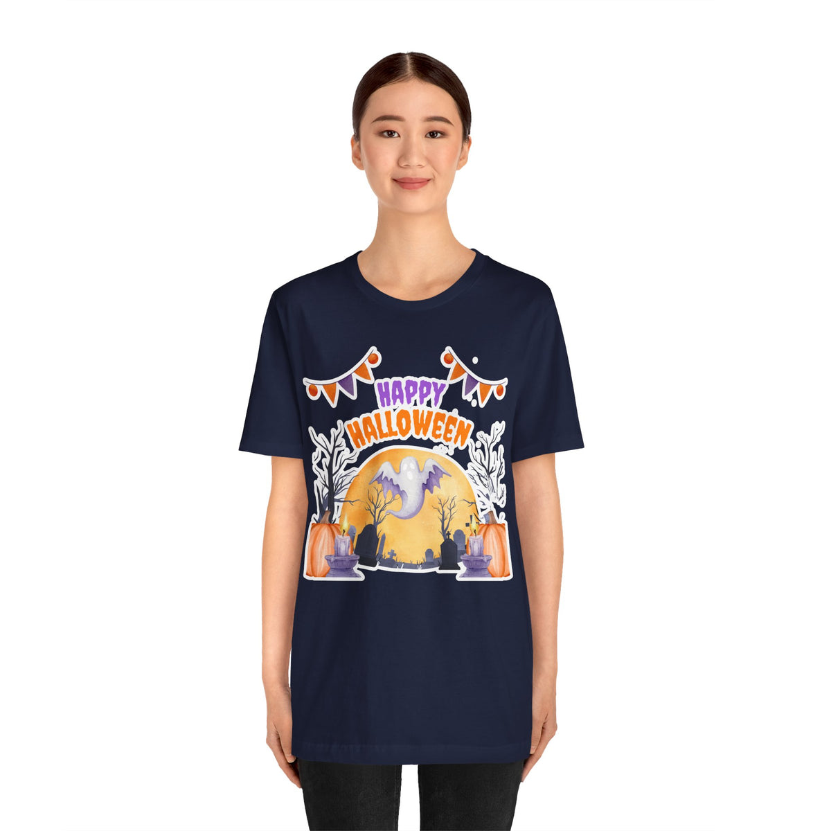 Happy Halloween Ghost T-Shirt