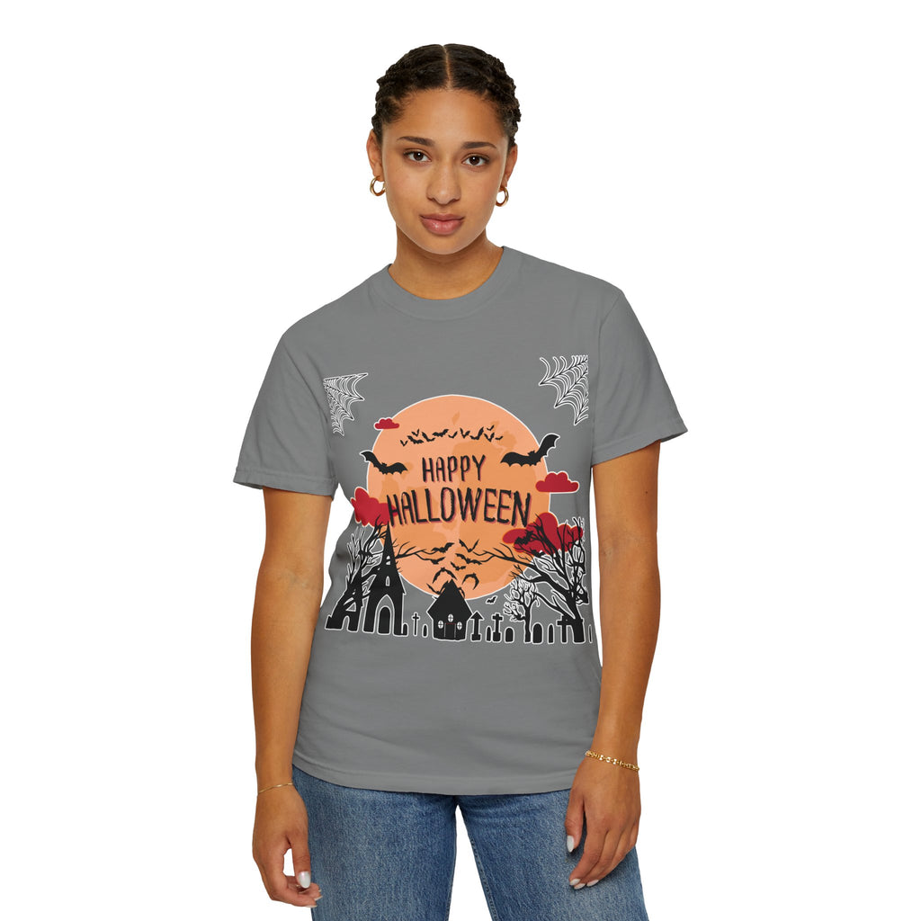 Happy Halloween Haunted Village T-Shirt