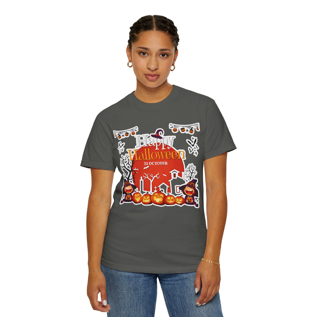 Happy Halloween Haunted House T-Shirt