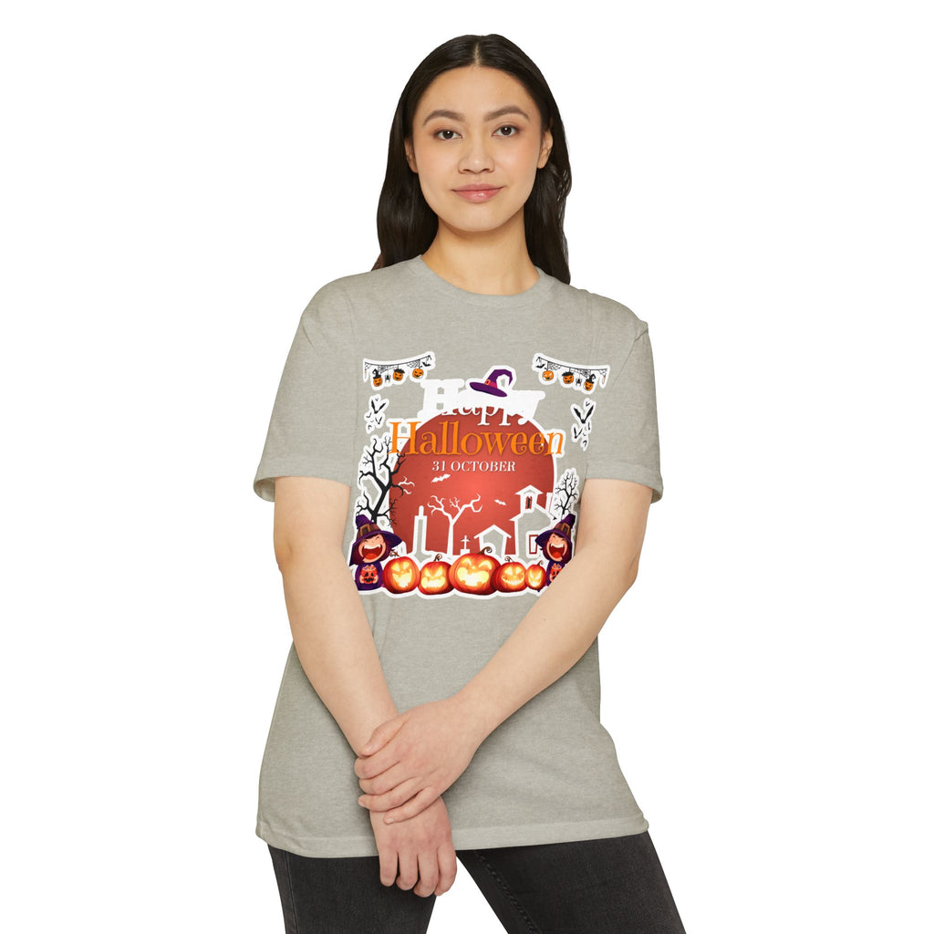 Halloween Pumpkin Haunted House T-Shirt