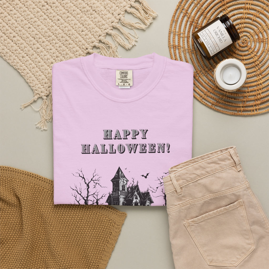 Happy Halloween Haunted House T-Shirt