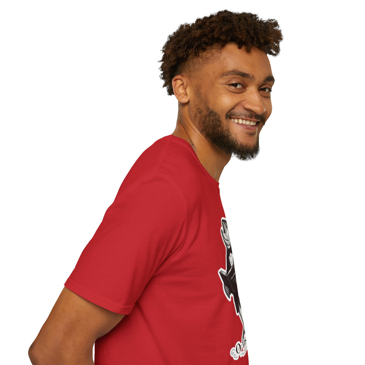 Salmon Gentleman T-Shirt — Dapper Fish Graphic Tee