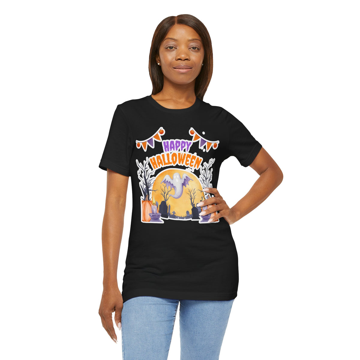 Happy Halloween Ghost T-Shirt