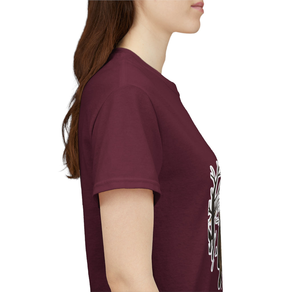 Halloween Raccoon Ghost Pumpkin T‑Shirt — Cute Spooky Costume Trio Tee