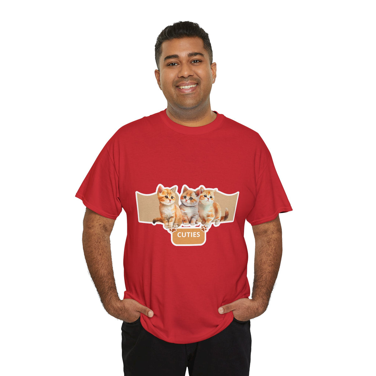 Cute Kittens "Cuties" T-Shirt - Adorable Cat Graphic Tee for Cat Lovers