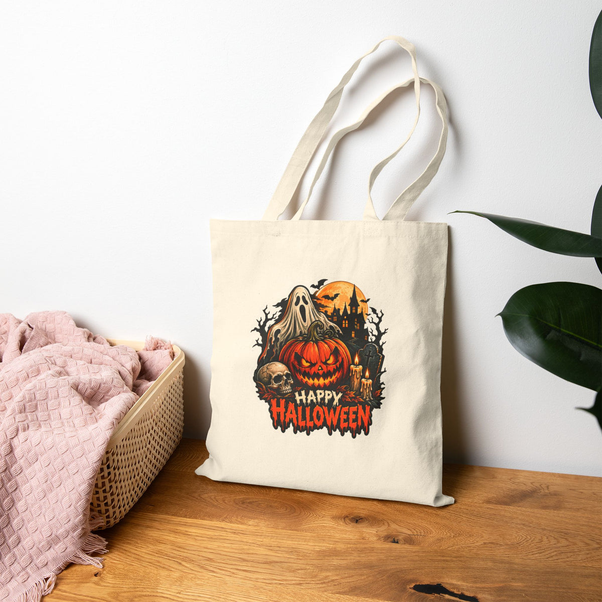 Cotton Canvas Tote Bag