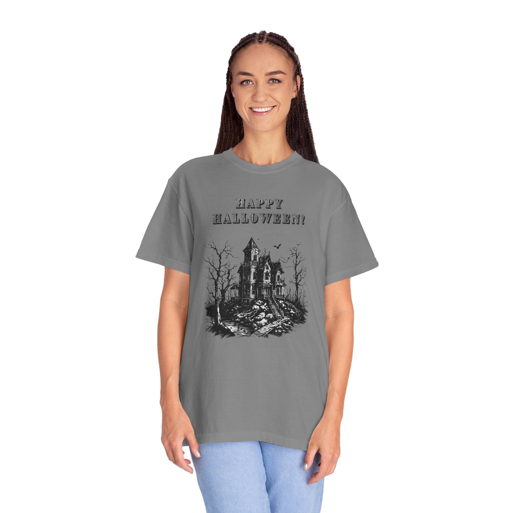 Happy Halloween Haunted House T-Shirt