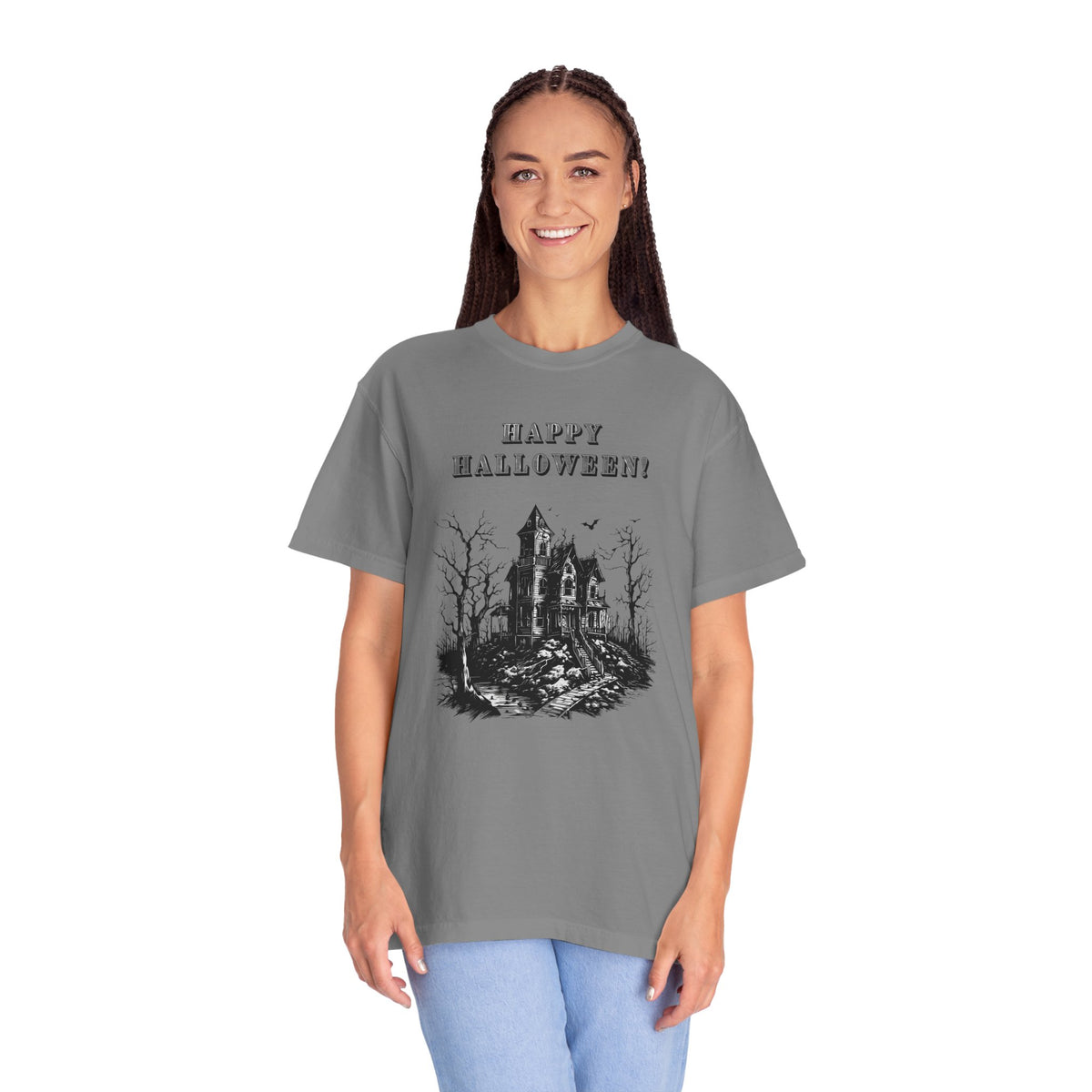 Happy Halloween Haunted House T-Shirt