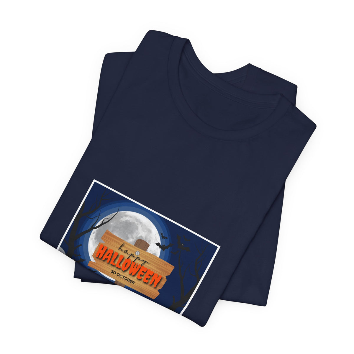 Halloween Pumpkin Sign T-Shirt — Happy Halloween Graphic Tee