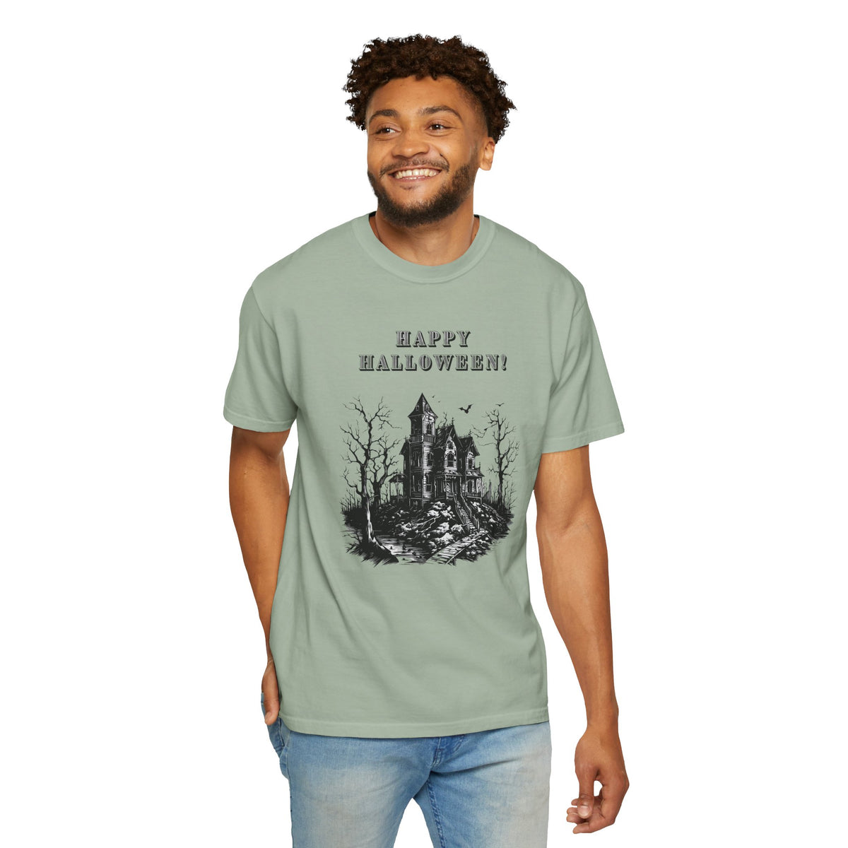 Happy Halloween Haunted House T-Shirt