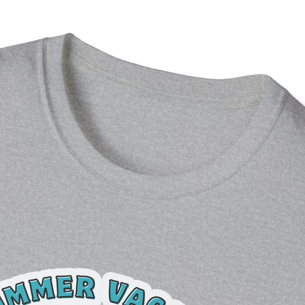 Summer Vacation T-Shirt – Tropical Sunset Surf Graphic