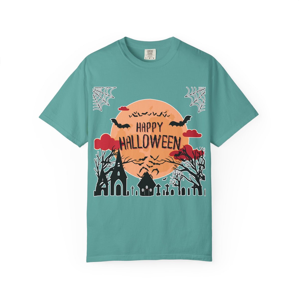 Happy Halloween Haunted Village T-Shirt