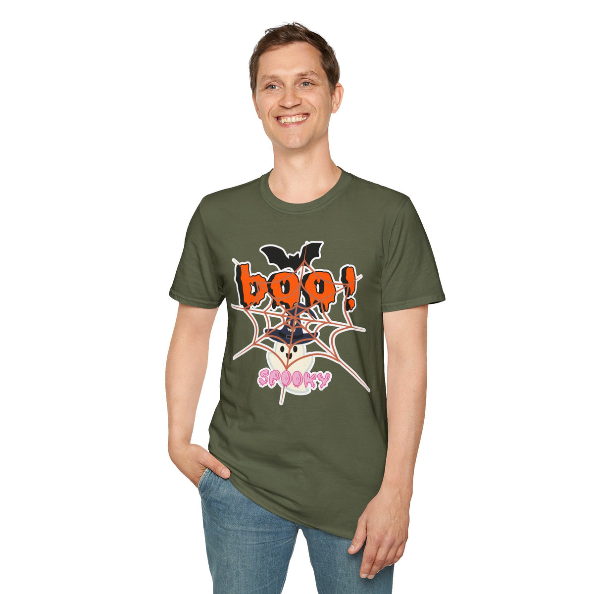 Boo! Spooky Bat Halloween T-Shirt