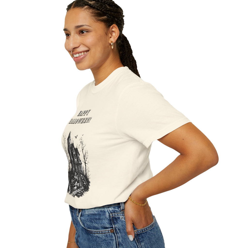 Happy Halloween Haunted House T-Shirt