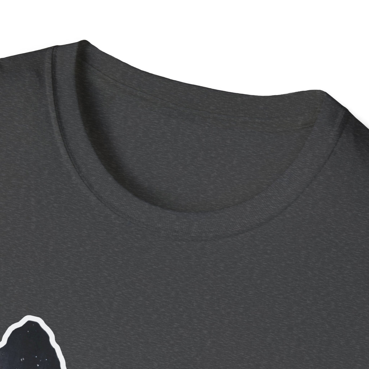 Galaxy Black Cat T-Shirt — Cosmic Cat Portrait Tee
