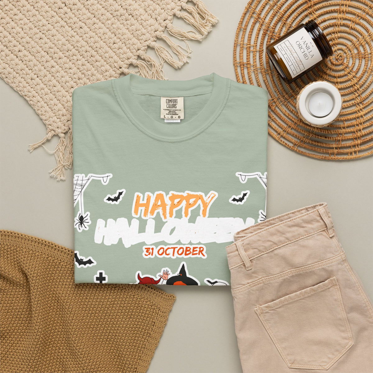 Halloween Kids Costume Tee — "Happy 31 October" Trick-or-Treat Shirt