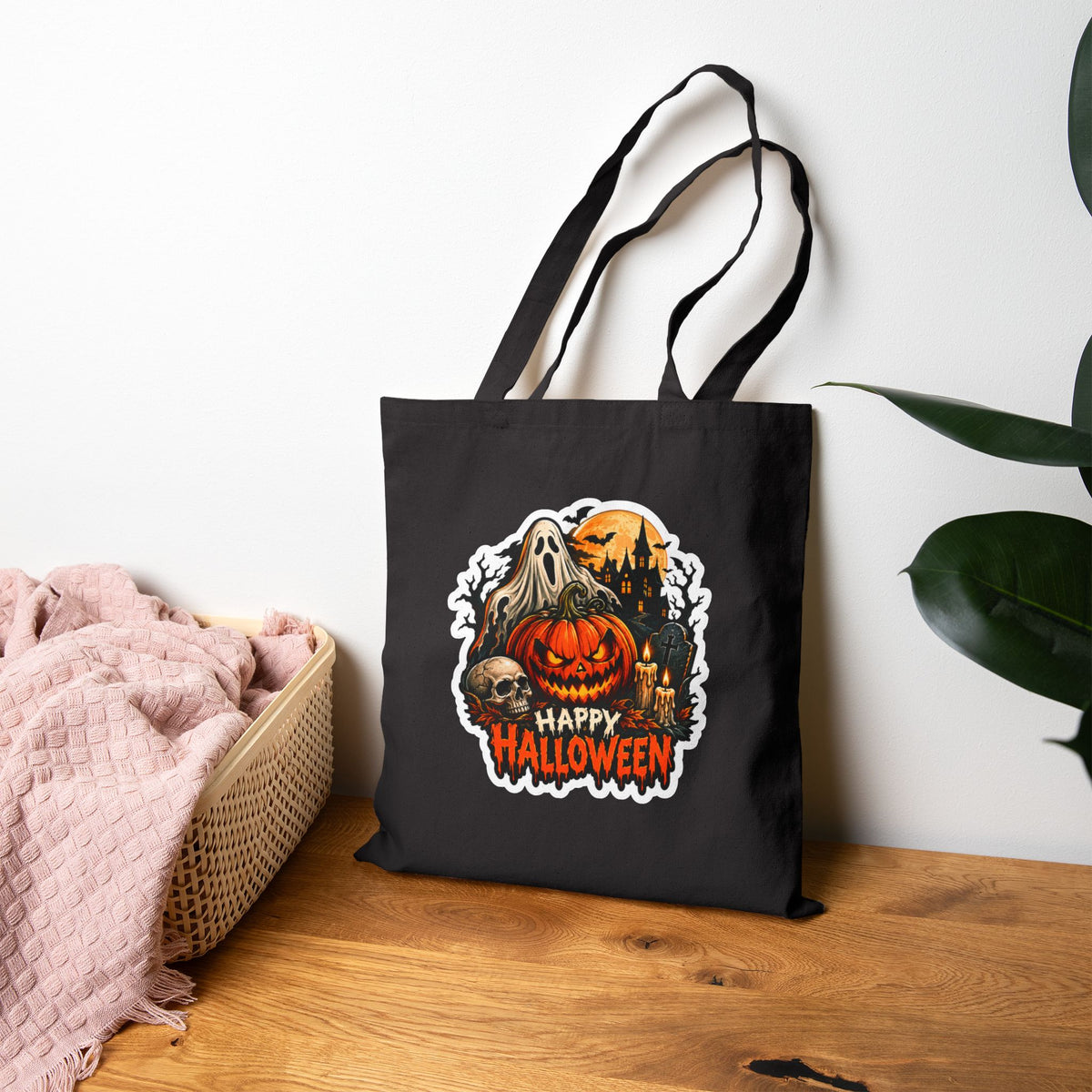 Cotton Canvas Tote Bag