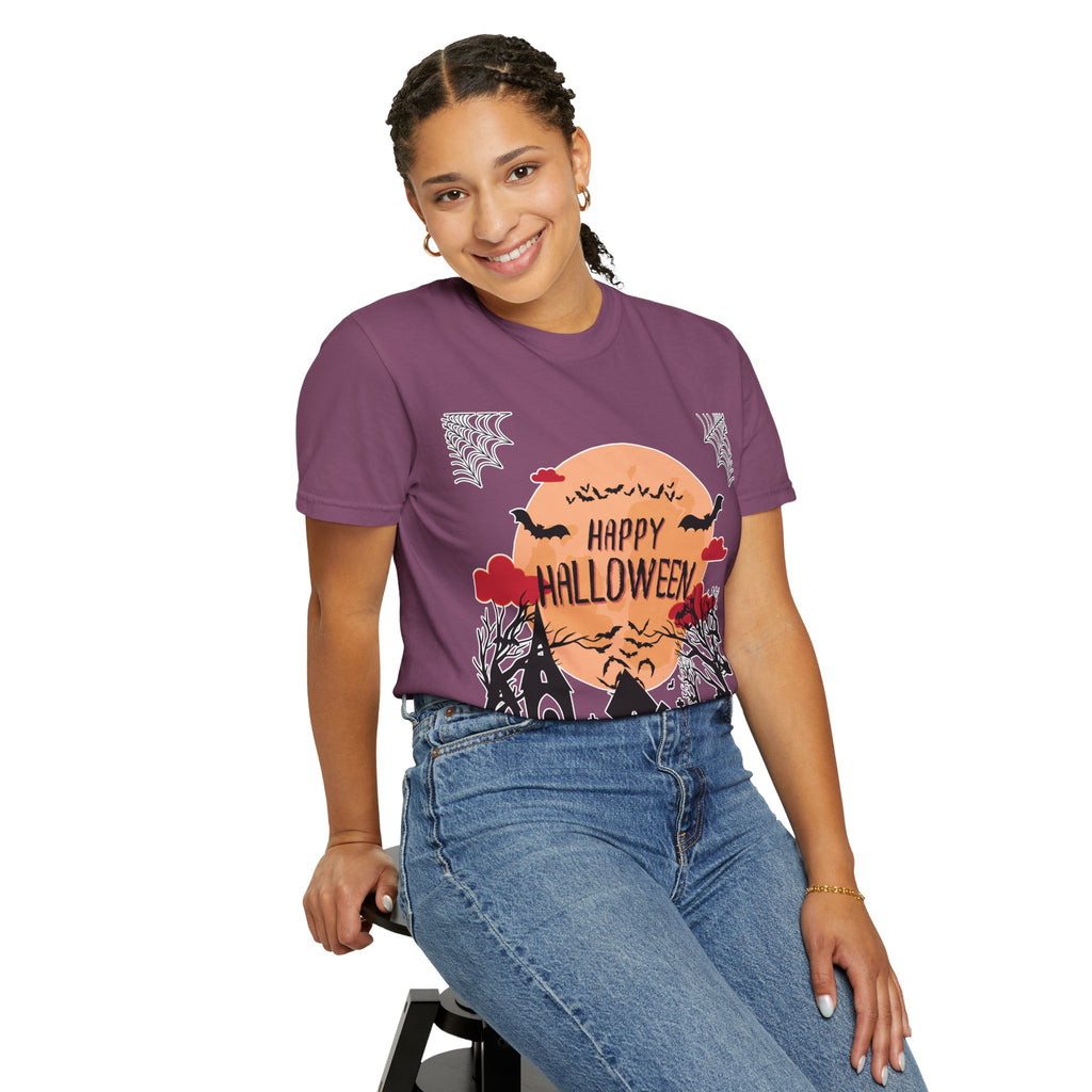 Happy Halloween Haunted Village T-Shirt